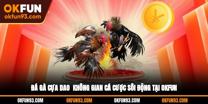 Đá Gà Cựa Dao - Không Gian Cá Cược Sôi Động Tại OKFUN