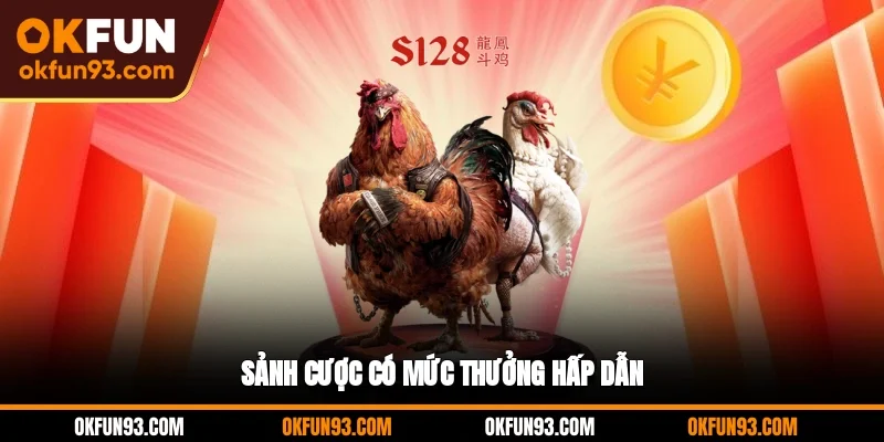 Sảnh cược có mức thưởng hấp dẫn